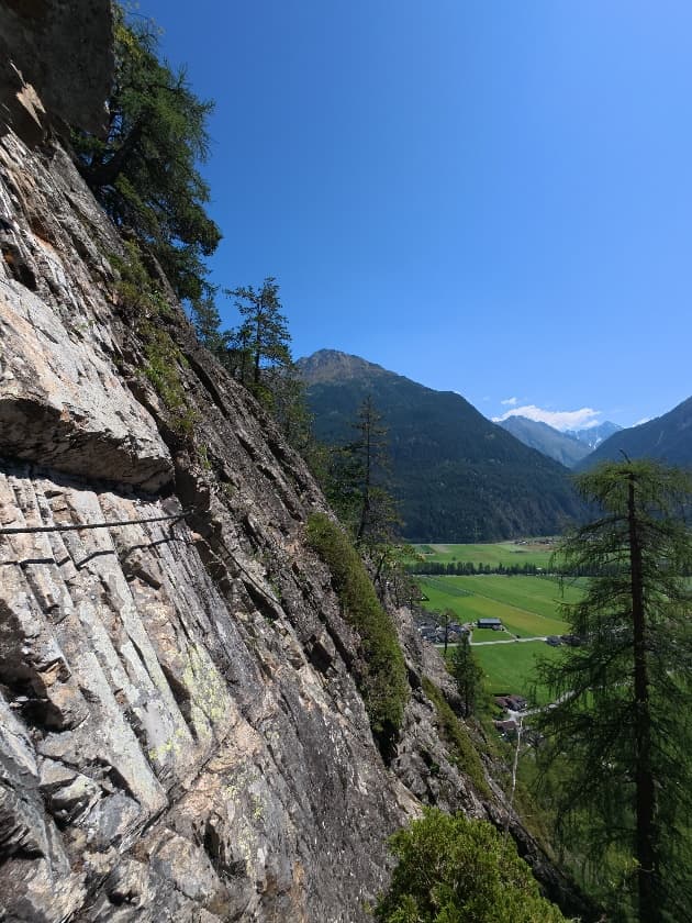 Lehner Waterfall Via Ferrata description