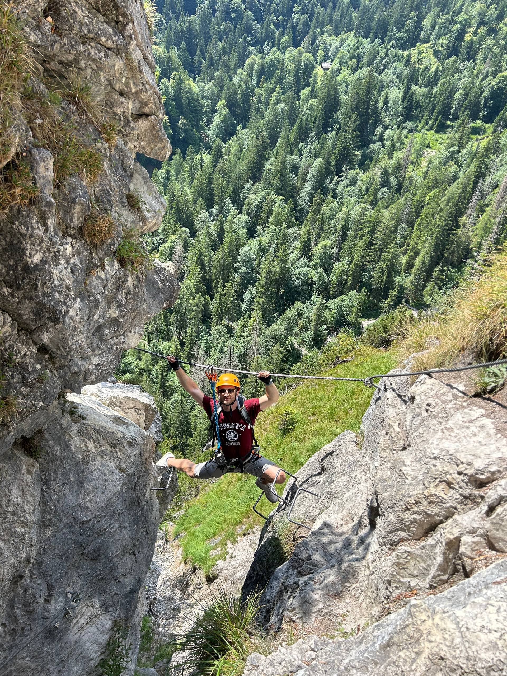 Grünstein Klettersteig: Bavarian Via Ferrata details
