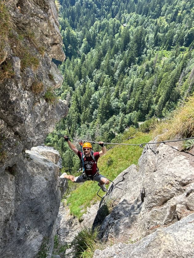 Grünstein Klettersteig: Bavarian Via Ferrata details