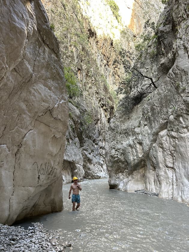 Saklikent Gorge Canyoning Thrills details