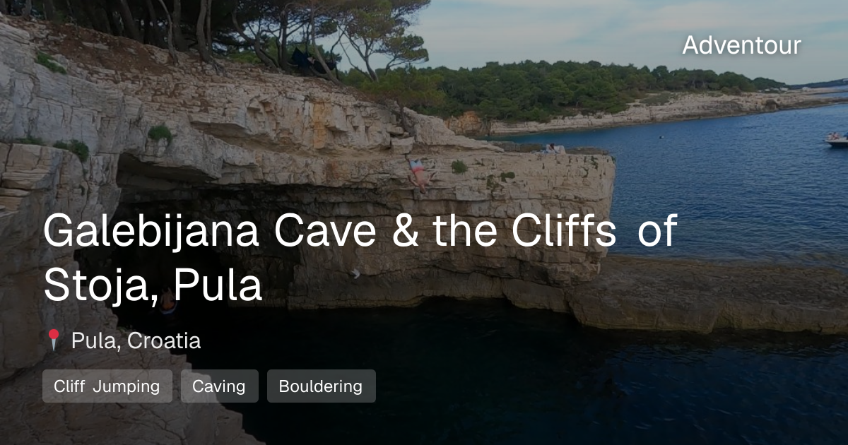 Galebijana Cave & Cliffs of Stoja | Cliff Diving, Kayaking & Cave Swim ...